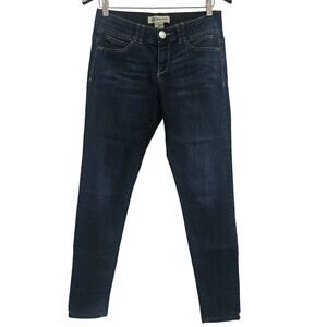J
Democracy Women’s Jeans Size 6 “Ab Solution” Skinny Dark Wash Stretch Denim